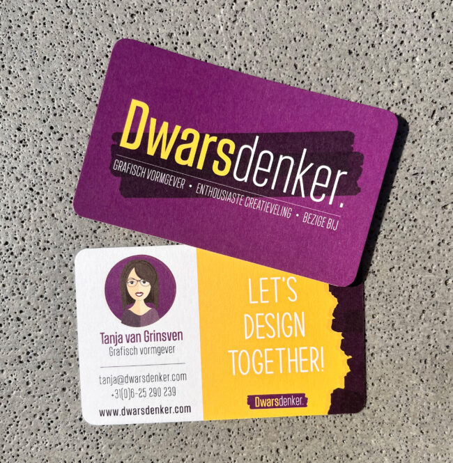 Dwarsdenker_Graphic design_Visitekaartje